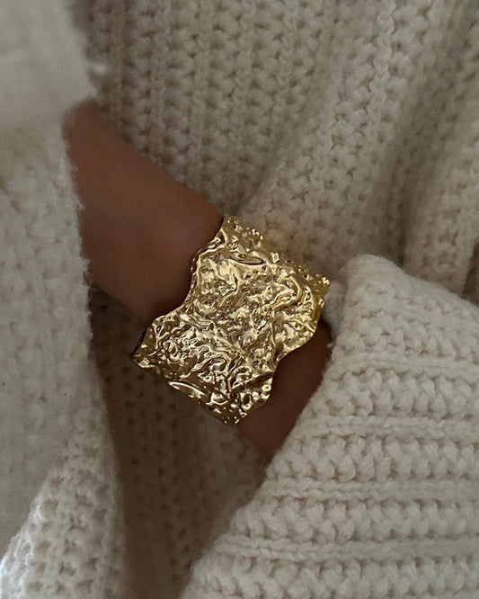 Gilded Rime Bracelet