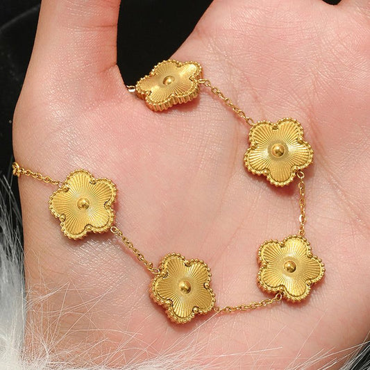 Van Cleef Gold Bracelet