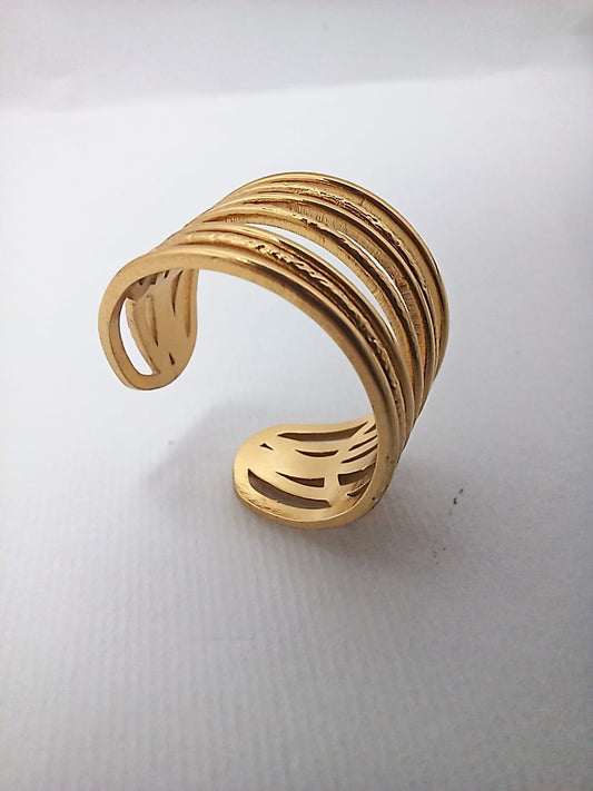 Punk Wrap Layer Ring