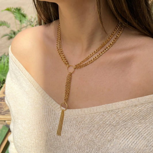 Rose Pendant Necklace
