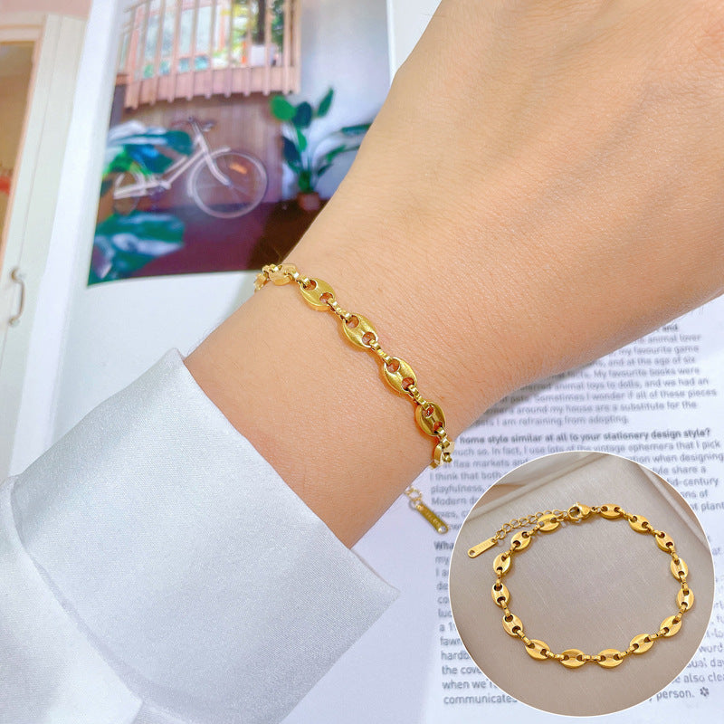 Coffee Bean Bracelet