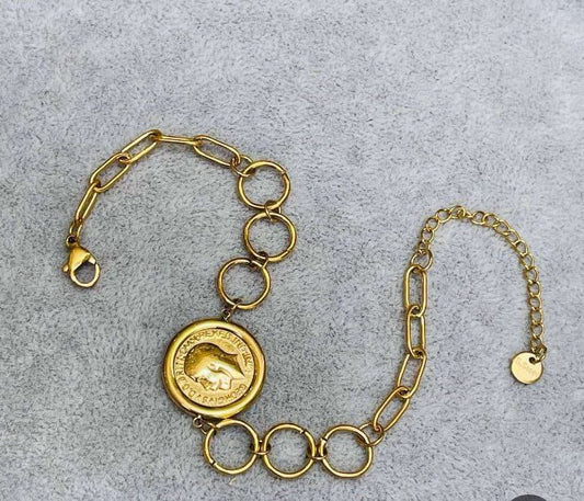 Coin Bracelet