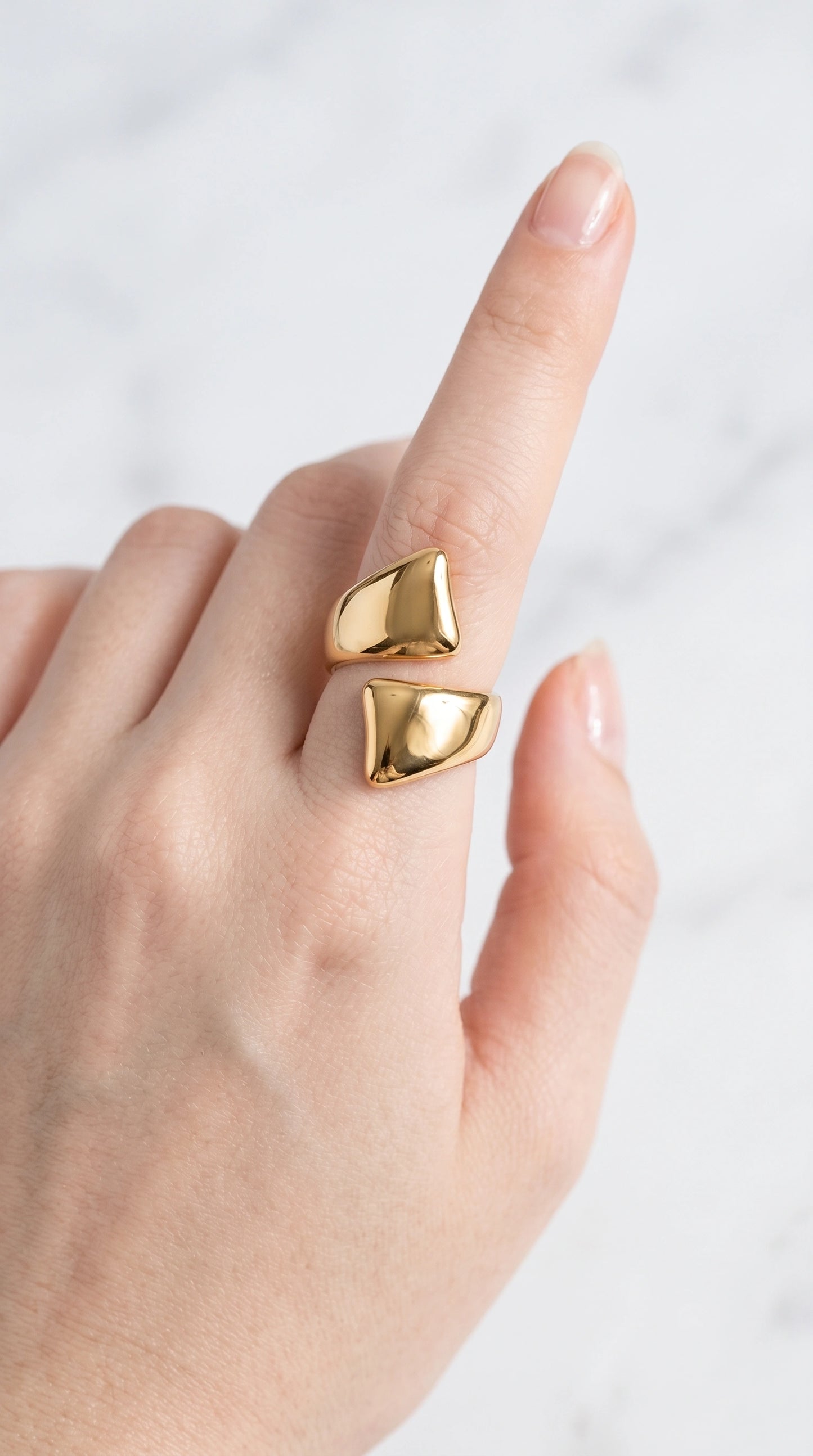 Anya Textured Ring
