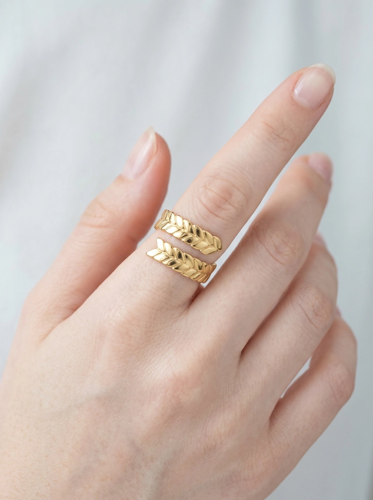 Anya Textured Ring