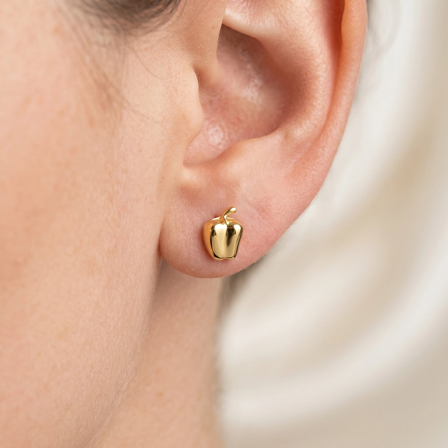 Golden Butterfly Earrings