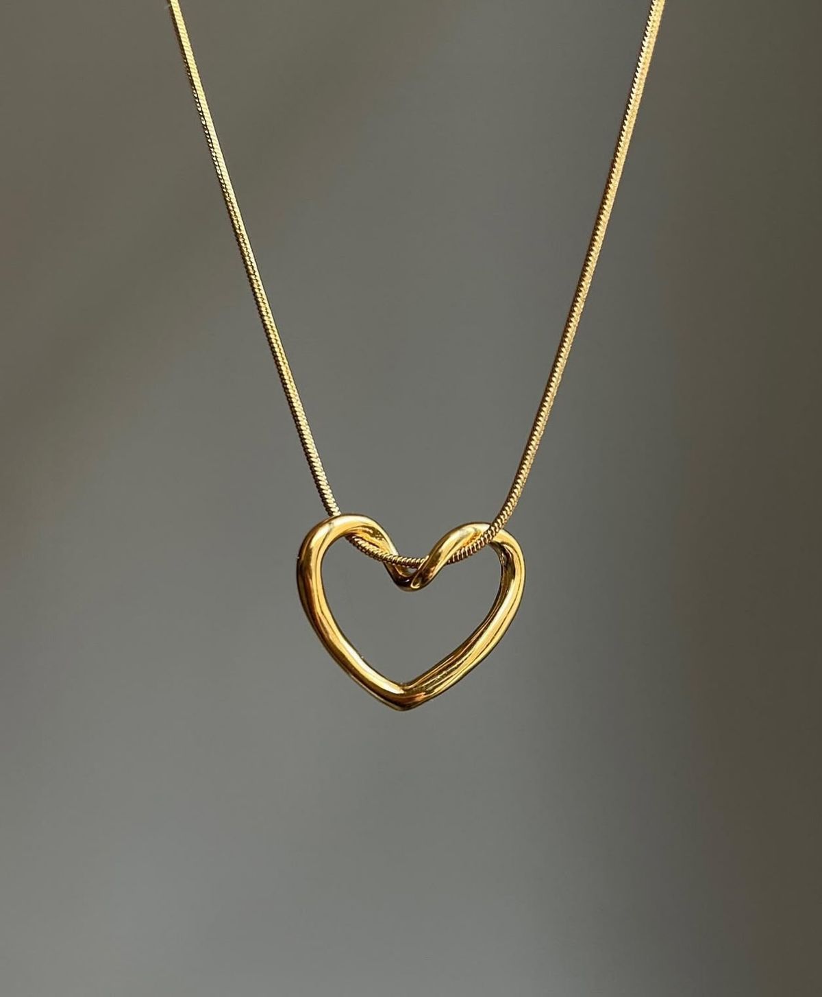 Gloden Heart Necklace