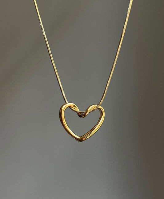 Gloden Heart Necklace