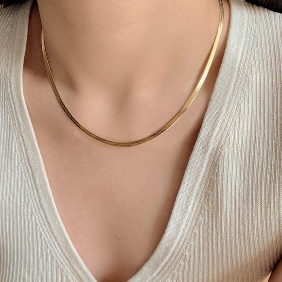 Herringbone Necklace