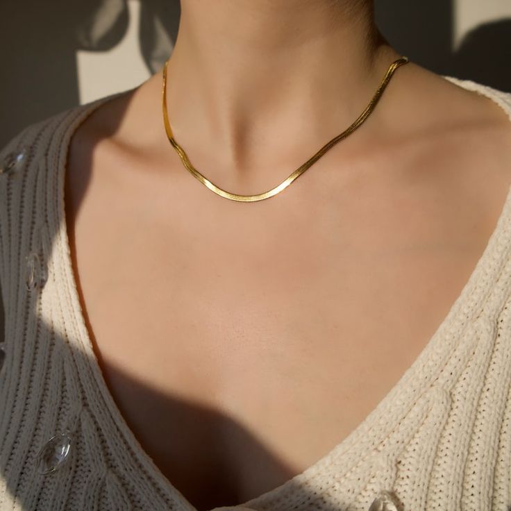 Herringbone Necklace