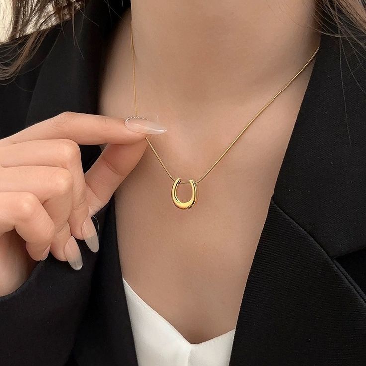 Lucky Horseshoe Necklace