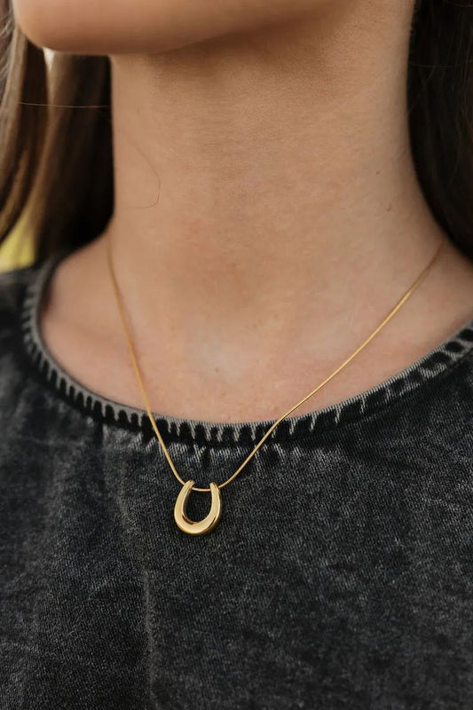 Lucky Horseshoe Necklace