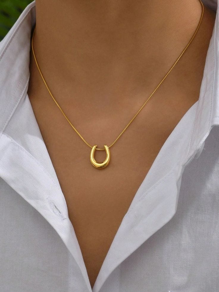 Lucky Horseshoe Necklace
