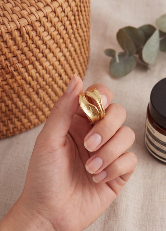 Anya Textured Ring