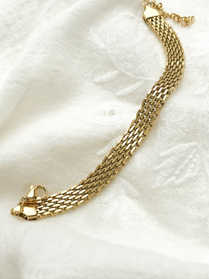 Mesh Chain Bracelet