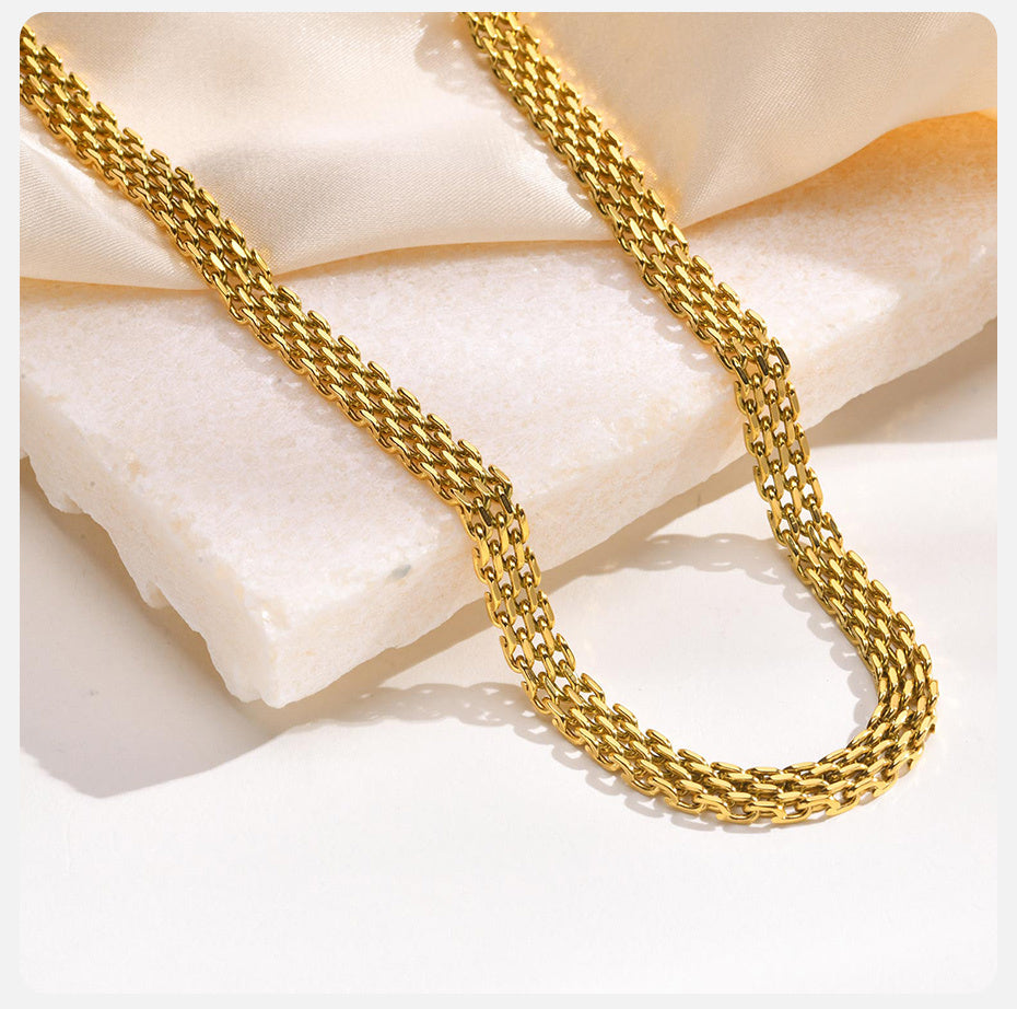 Mesh Chain Necklace