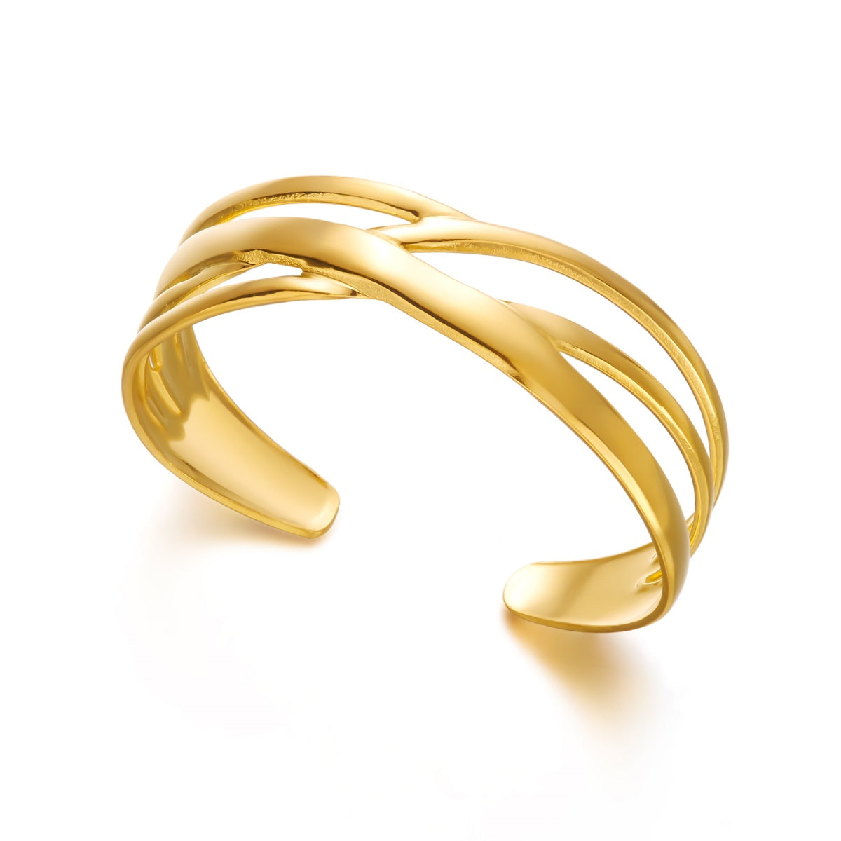 Multi-Strand Wave Bracelet