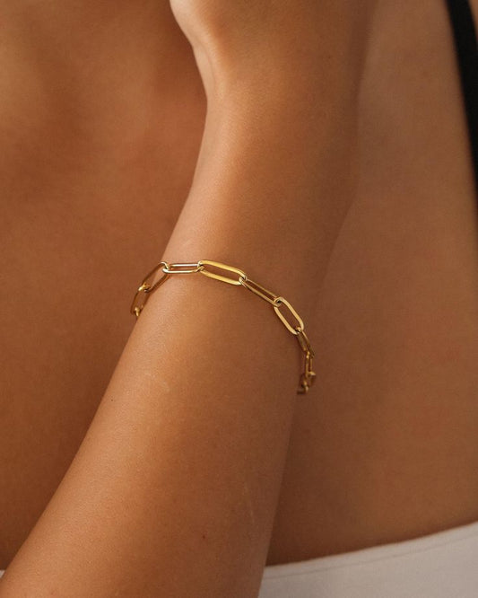 Oval Link Chain Bracelet