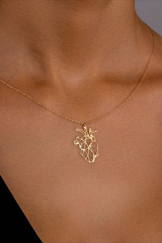 Real Heart Necklace