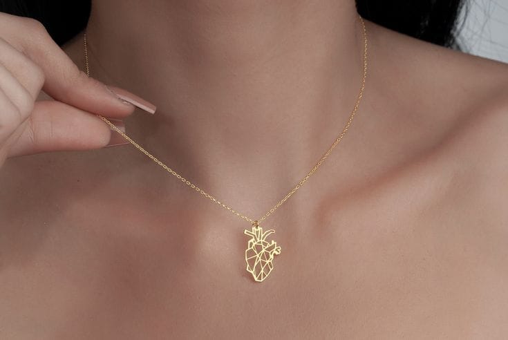 Real Heart Necklace