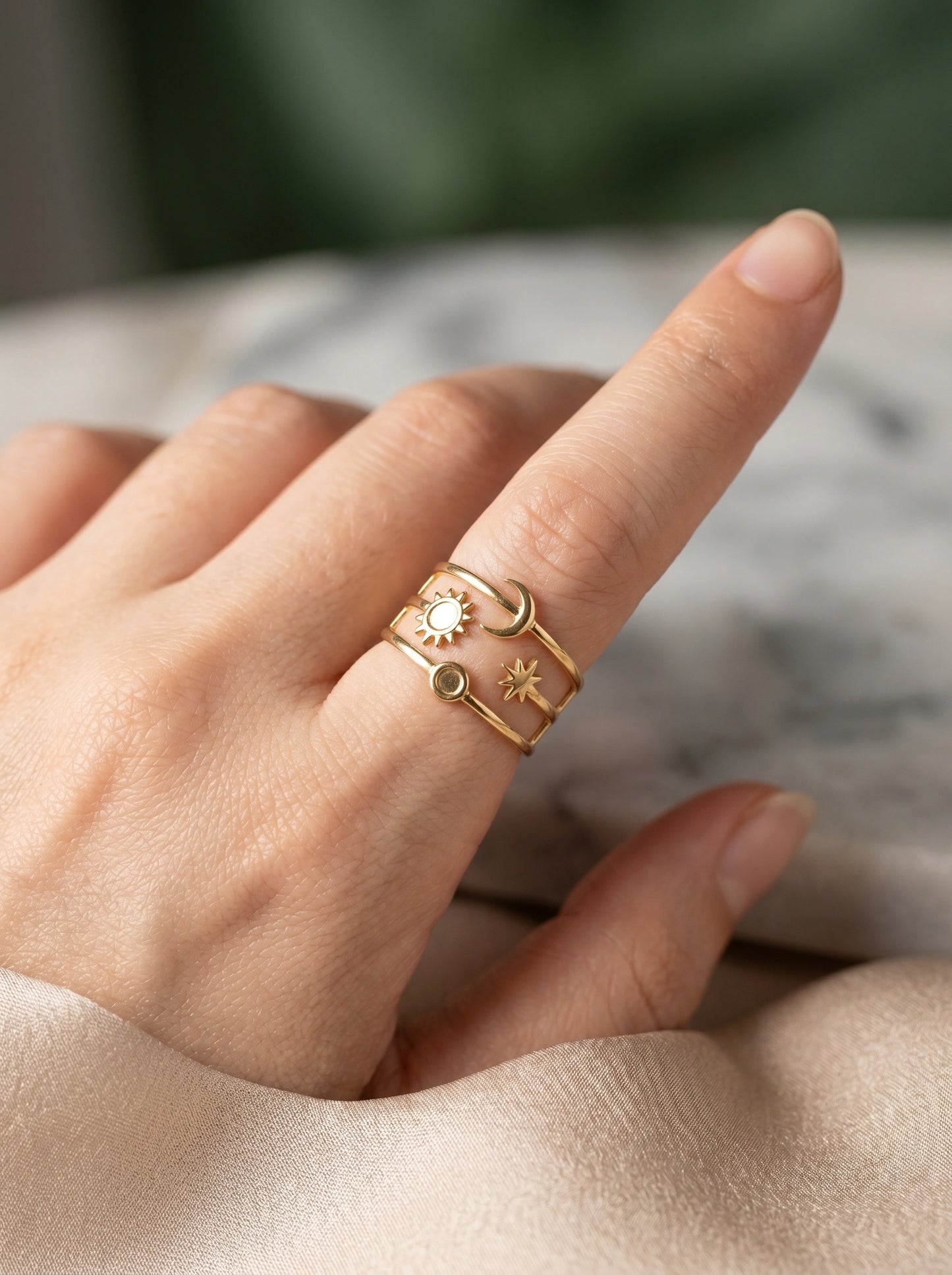 Anya Textured Ring
