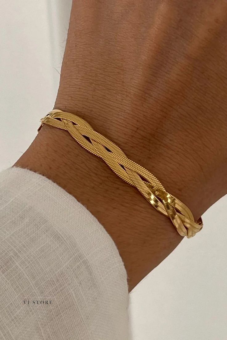 Twisted Herringbone Bracelet