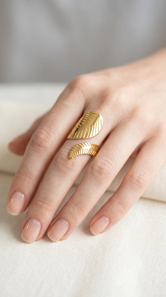 Anya Textured Ring