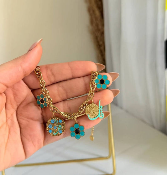 Azure Charm Bracelet